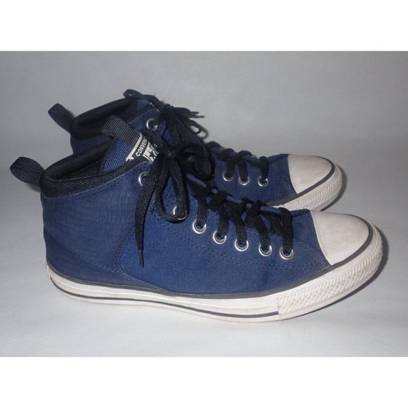 Converse CTAS High Street Midnight Navy High Top Sneakers Mens 7.5 Womens 9.5 - Picture 5 of 8